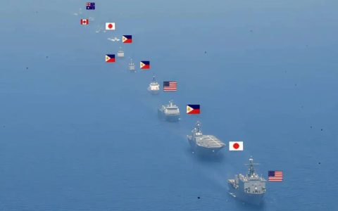 针对中国军演，美日菲7国发现自己真实身份后，排队跑了！