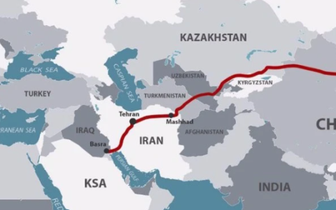 连接伊朗的铁路