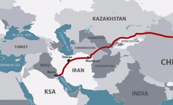 连接伊朗的铁路