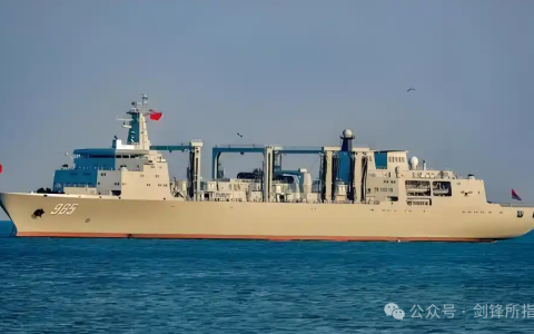 比901A还大一圈？海外媒体称中国正在建造新型补给舰