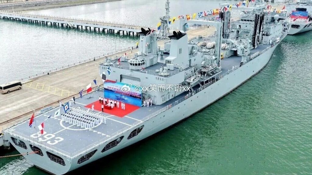 每四艘驱逐舰配一艘093型？又一艘新903A开始海试