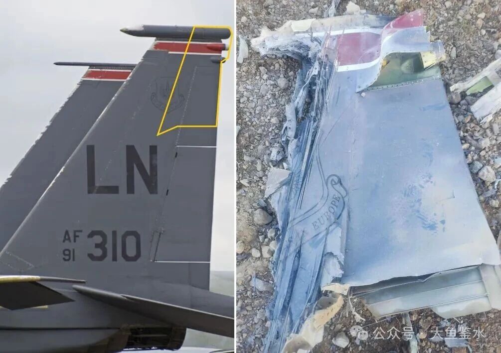 F-15E坠落 - 一世鹰名、毁于伊弹