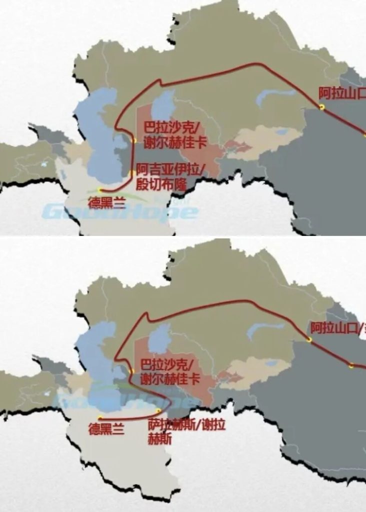 连接伊朗的铁路