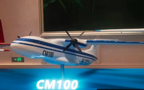 熊猫的新科技——十吨载重的CM100 无人运输机