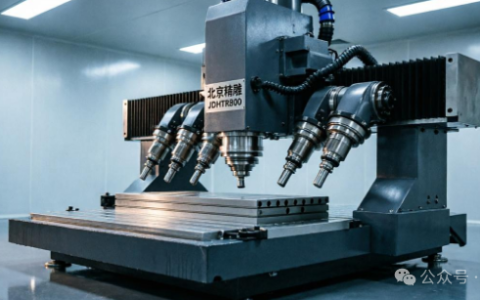 国产机床五轴破壁，±0.003mm精度与AI加持下的重工设备突破
