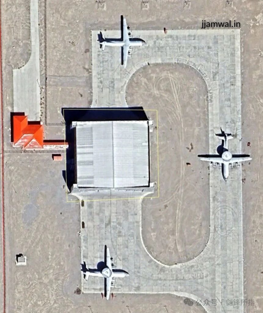 三哥挺崩溃！西北某地，九架预警机数量反超印度一国总数