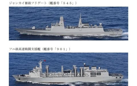 从漯河舰随航母入西太看海军护卫舰发展，054A护卫舰后续或全部移交护支