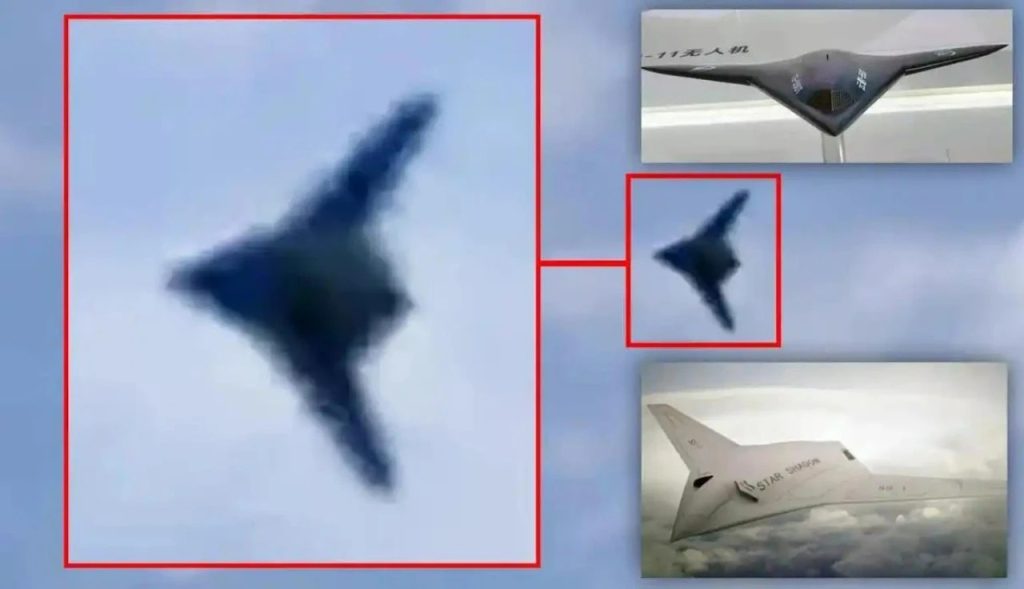 成飞就给我们看这些？中间那架“B-2轰炸机”是认真的吗？