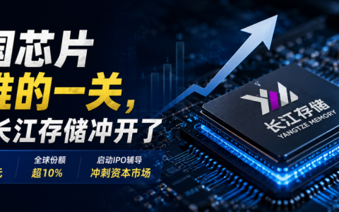 中国芯片最难的一关，快被长江存储冲开了