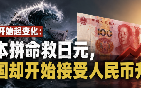 情况开始起变化：日本拼命救日元，中国却开始接受人民币升值