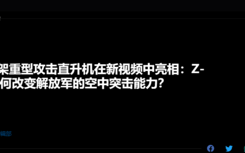 基于直20打造！外媒眼中的中国重型武装直升机：很先进、很信息化、很网络化