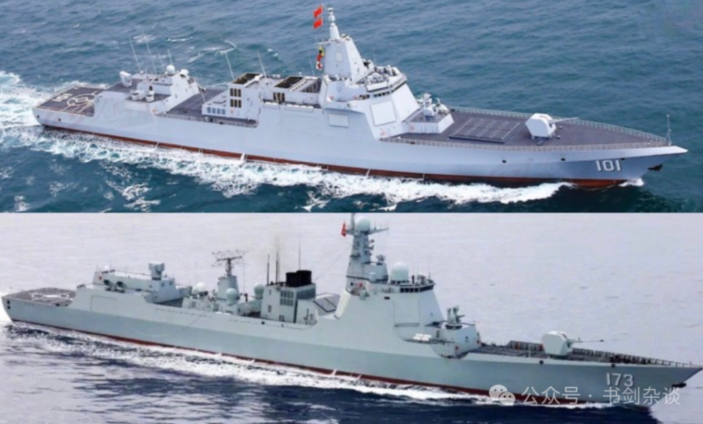 美媒:中国最新一代59艘驱逐舰,或已开工建造,驱逐舰或将达76艘,规模或将超美国海军