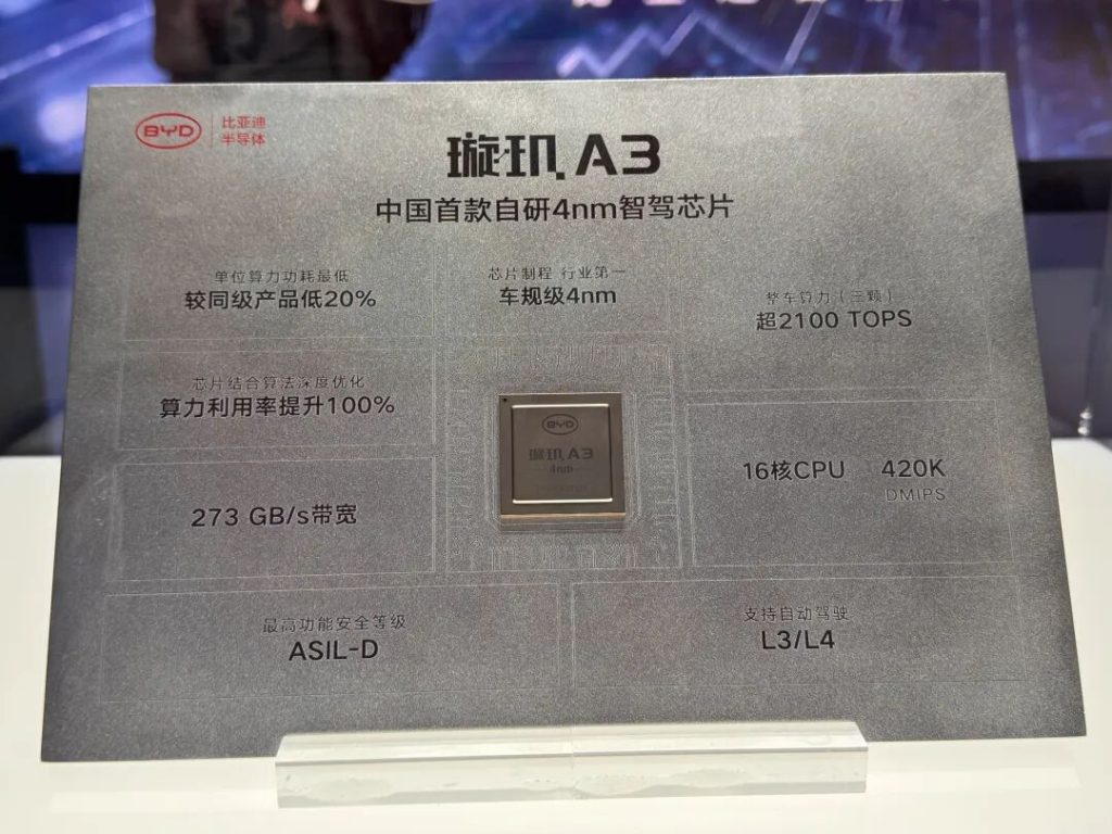 比亚迪亮剑4nm!为什么中国车企集体“造芯”了?