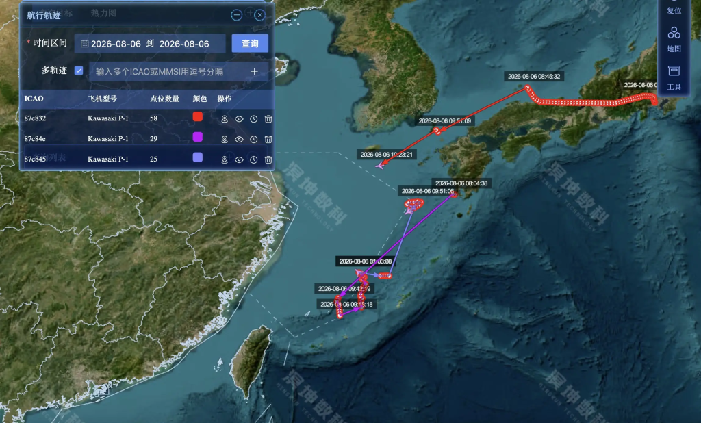3架老飞机兵分两路闯东海!日本打的什么主意?