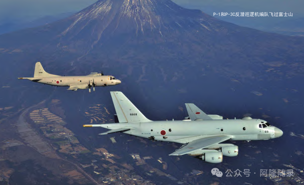 承载日本军工梦想的P-1型反潜巡逻机